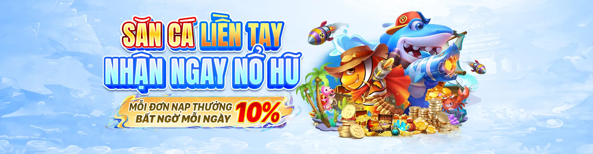 Thế giới bắn cá vnbet77 win với đồ họa sống động và kho báu dưới đại dương